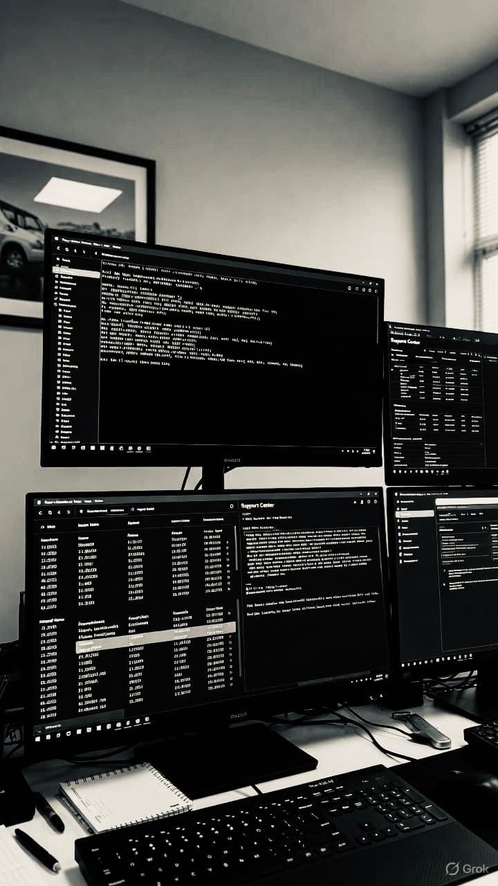 Monitores con código